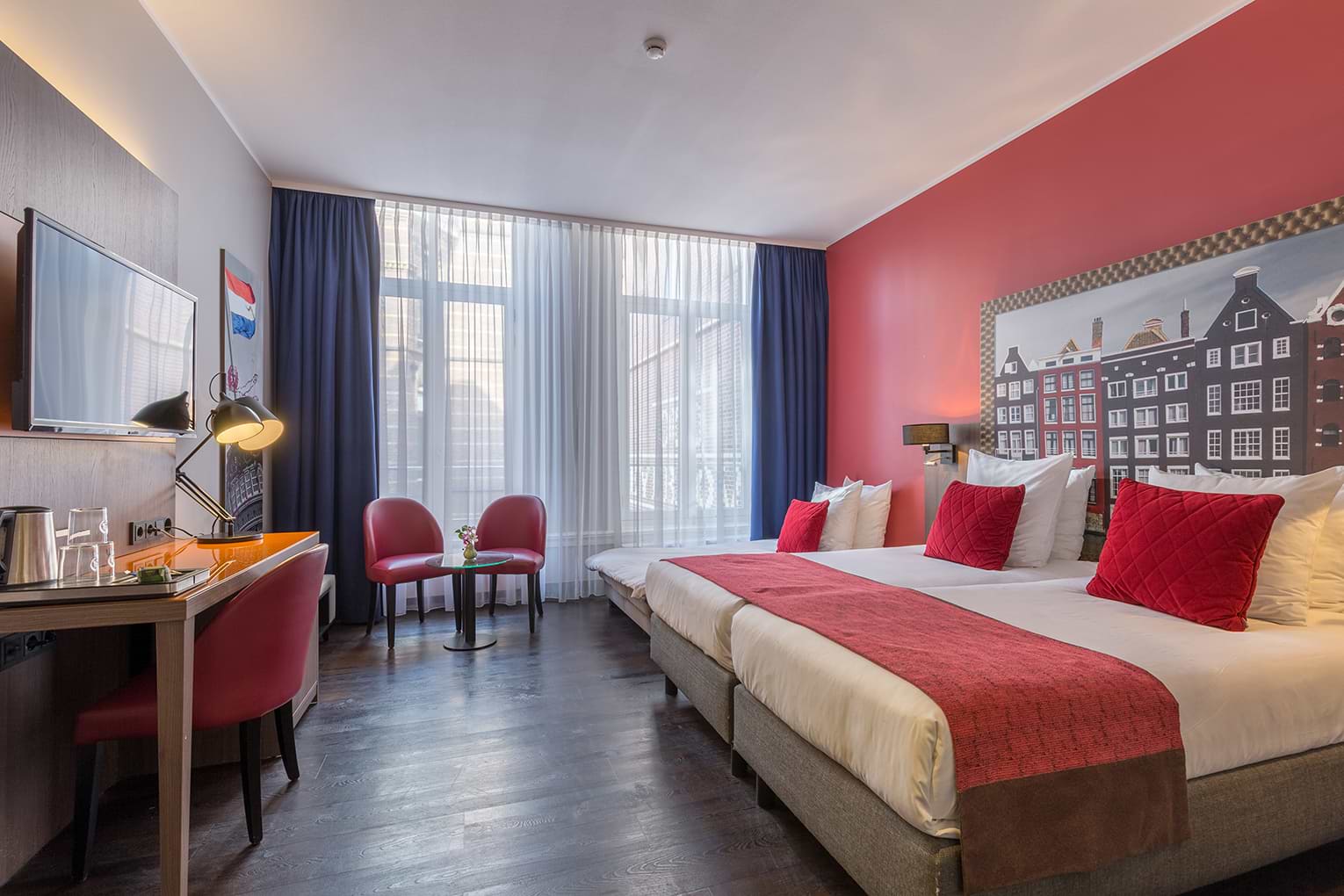 Leonardo Boutique Hotel Amsterdam Vondelpark - Comfort Triple Kamer