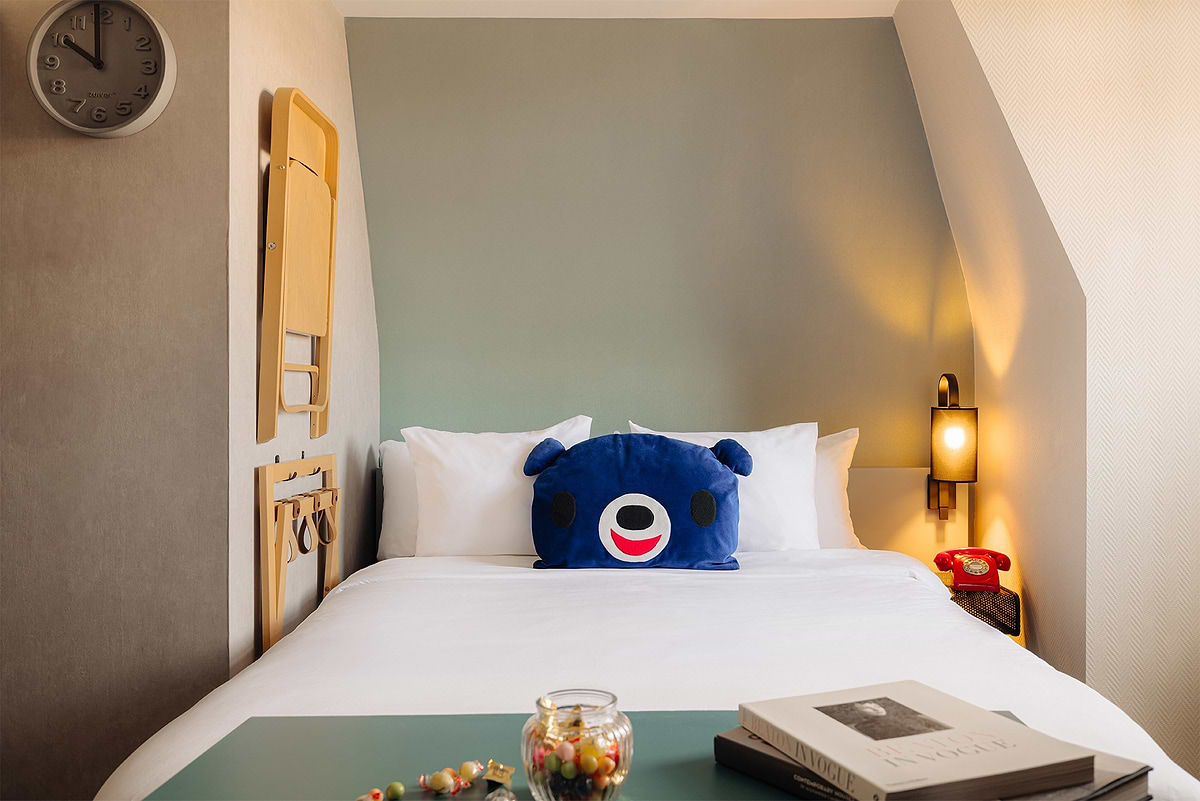 Leonardo Hotel Amsterdam Leidse square - Chambre Comfort 1 Double Bed 1 Single Bed