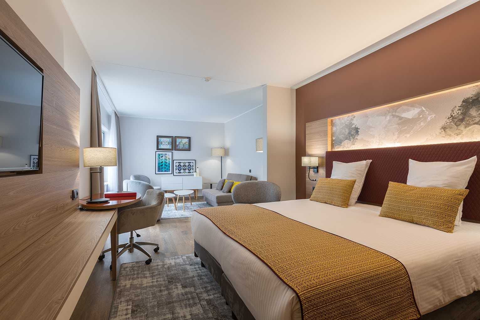 Leonardo Hotel Antwerpen -Junior suite 1 twinbed