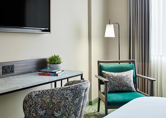 Camera da letto del Leonardo Royal Hotel Glasgow