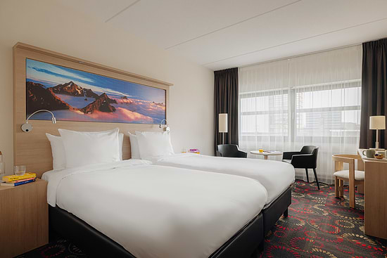 Leonardo Hotel Hengelo City Center - Комфортный номер 2 односпальные кровати