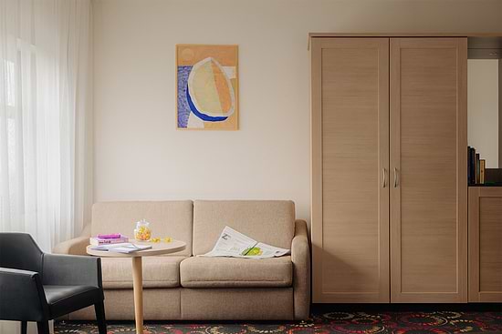 Leonardo Hotel Hengelo City Center — Семейный номер 1 двуспальная кровать 1 диван-кровать