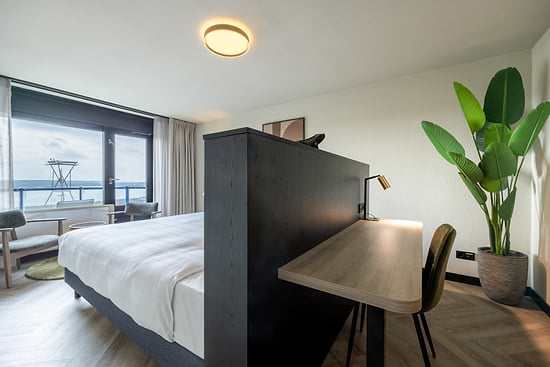 Leonardo Hotel IJmuiden Seaport Beach - Pokój typu Deluxe 1łóżko podwójne