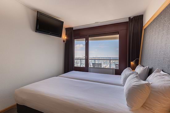 Leonardo Hotel IJmuiden Seaport Beach - Pokój typu Comfort 2 łóżka pojedyncze