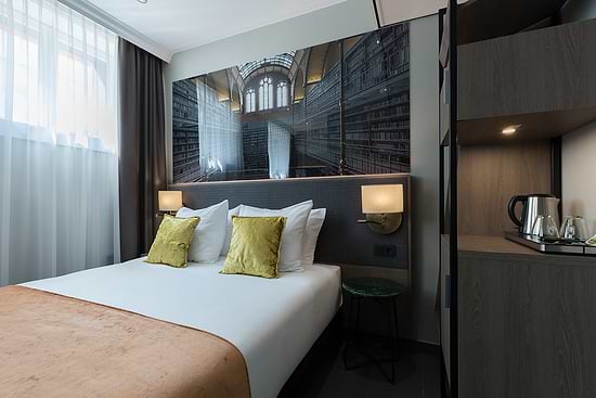 Leonardo Hotel Amsterdam Museum Quarter -غرفة مريحة 1 سرير مزدوج إطلالة محدودة