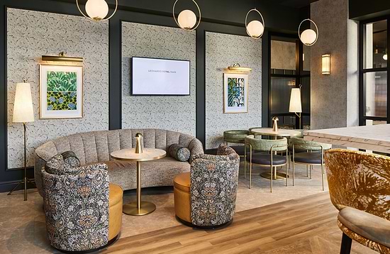 Lobby del Leonardo Royal Hotel Glasgow