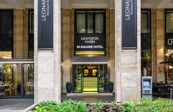 Leonardo Boutique Hotel Budapest M- Square - Main Entrance
