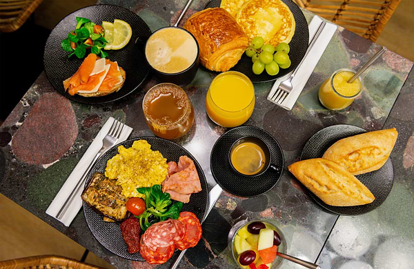 Leonardo Boutique Hotel Paris Opera - Завтрак буфет