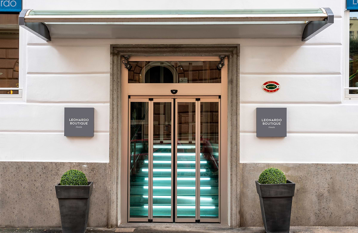 Leonardo Boutique Hotel Rome Termini - Hoteleingang