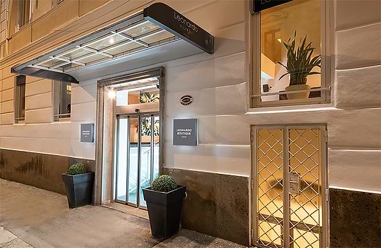 Leonardo Boutique Hotel Rome Termini - Entrée de l'hôtel