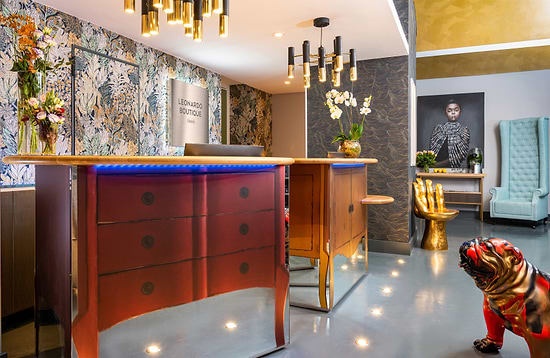 Leonardo Boutique Hotel Rome Termini - Bureau d'accueil