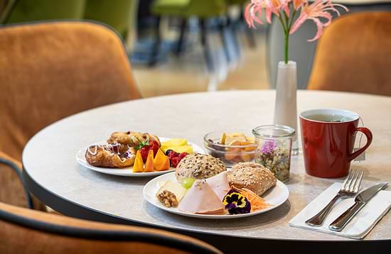 Leonardo Boutique Hotel Salzburg Gablerbräu - Frühstücksmahlzeit
