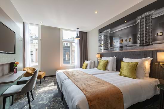 Leonardo Hotel Amsterdam Museum Quarter - Комфортный номер 1 двуспальная кровать 1 односпальная кровать