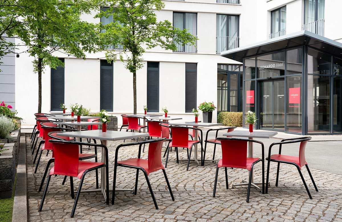 Leonardo Hotel Dresden Altstadt- Терраса