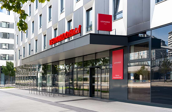 Leonardo Hotel Vienna Hauptbahnhof - Entrada