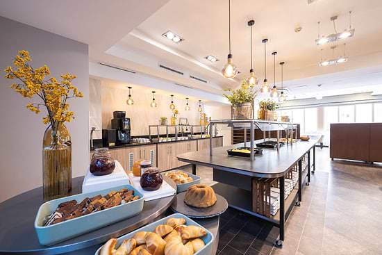 Leonardo Vienna Westbahnhof - Buffet du petit-déjeuner