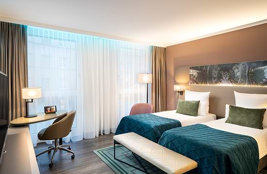 Leonardo Royal Hotel Nürnberg - Pokój typu Comfort z dwoma łóżkami