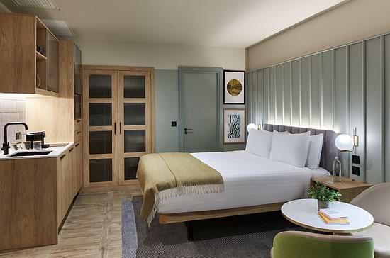 Family Apartment (5 PAX) - Bed and Kitchenette