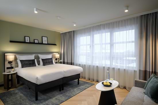 Studio with Sofa Bed - Bed
