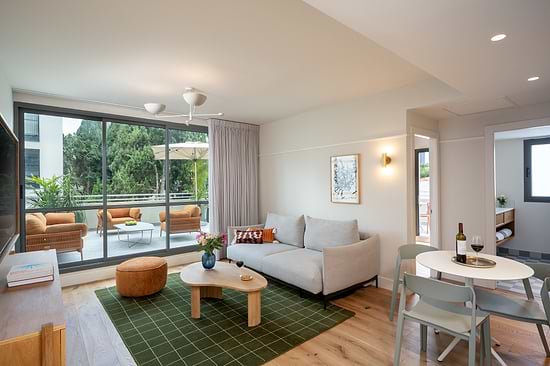 One Bedroom with Large Terrace and Sofa Bed - Sitting area