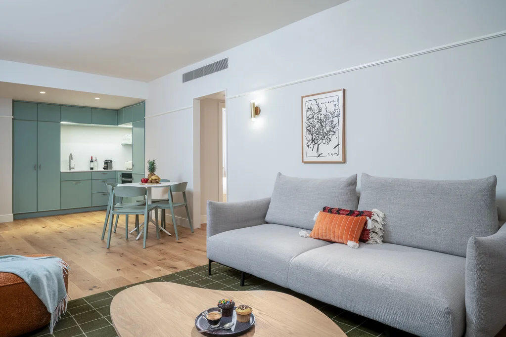 master Mazeh - Living room and Kitchenette