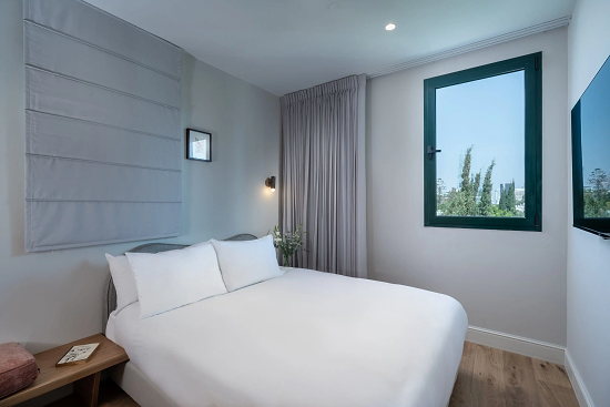One Bedroom with Balcony and Sofa Bed  - Bedroom