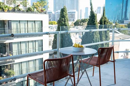 One Bedroom with Balcony - Balcony