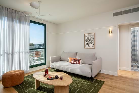 One Bedroom with Balcony - Sitting area