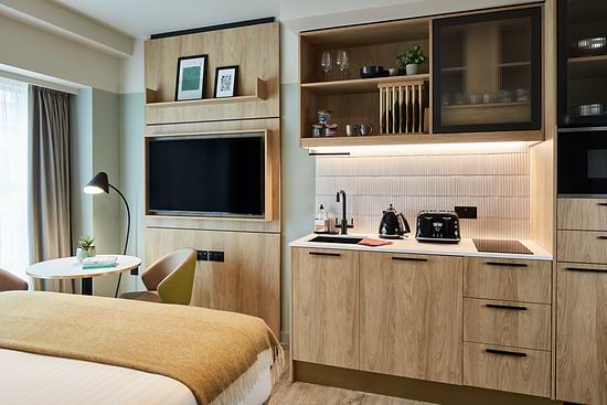 Family Apartment (4 PAX) - Bed and Kitchenette