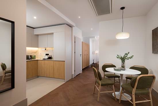 Studio with Sofa Bed - kitchenette and Dining Table