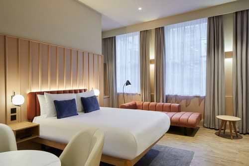 Studio with Sofa Bed - Bed