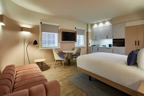 Studio with Sofa Bed -Bed