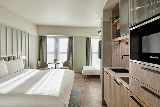 Family Apartment (5 PAX) - Bed and Kitchenette