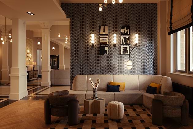 The Manor Amsterdam - 大廳