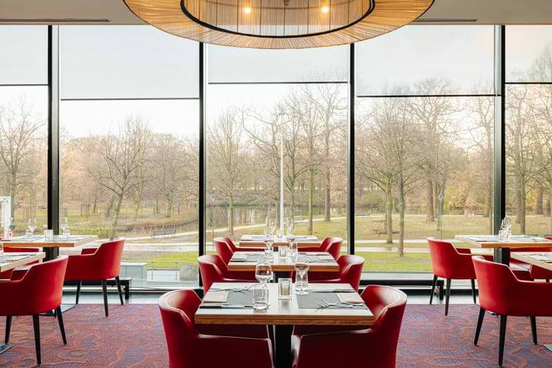 Stay at the Babylon Hotel The Hague with a view of Malievield  