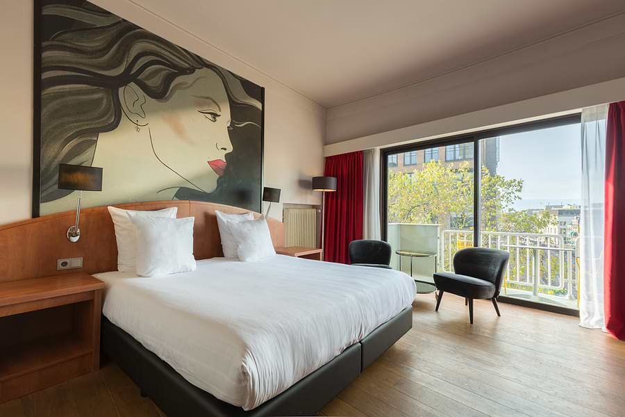 Leonardo Hotel Utrecht City Center - Номер Делюкс 1 двуспальная кровать