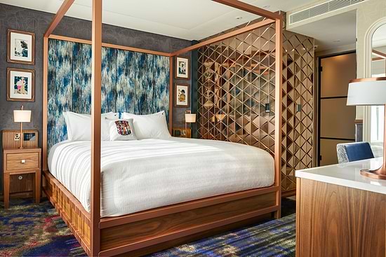 NYX Hotel Dublin Christchurch Sypialnia