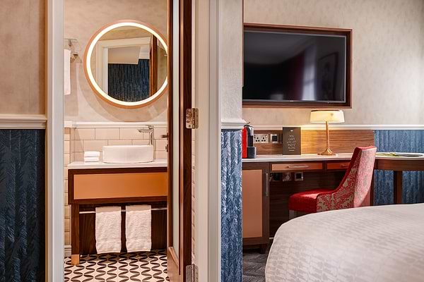 NYX Hotel Dublin Christchurch Camera da letto