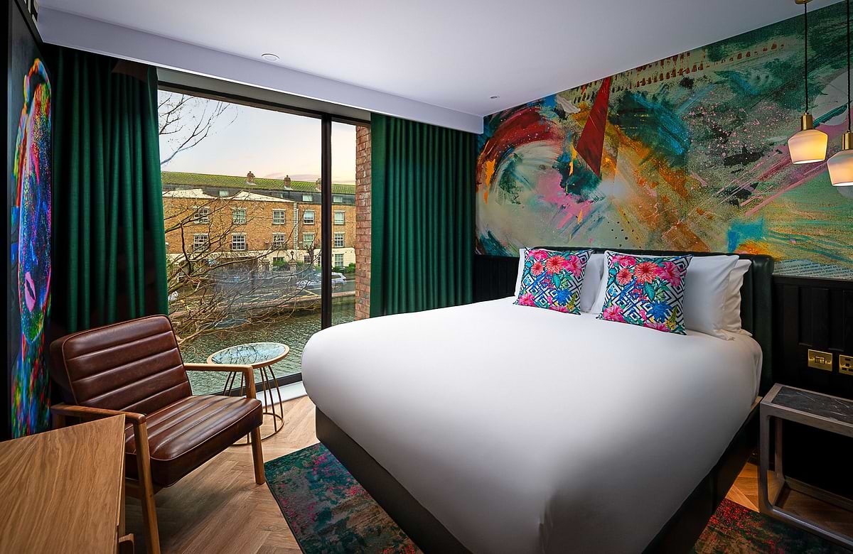 NYX Hotel Dublin Portobello  Schlafzimmer