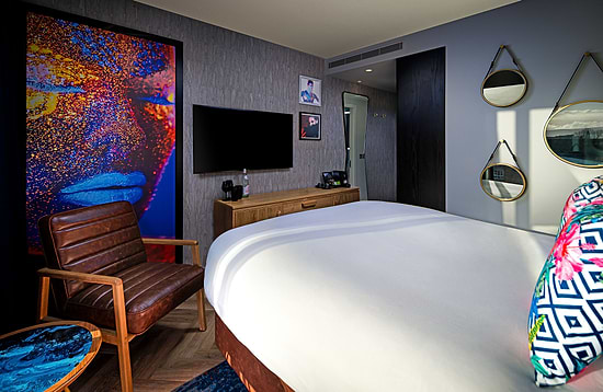 NYX Hotel Dublin  Portobello&nbsp;Bedroom