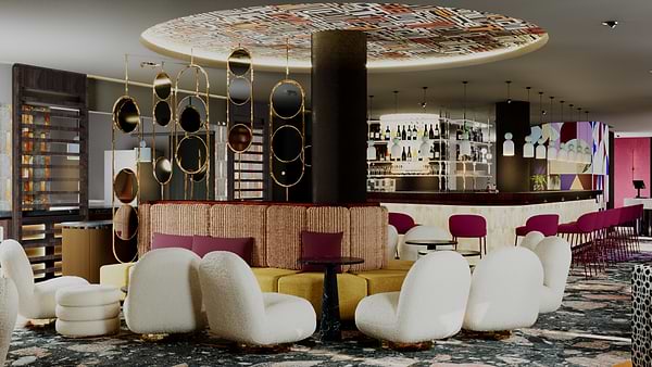 NYX Hotel Amsterdam Rembrandt Square  - Representación conceptual del bar