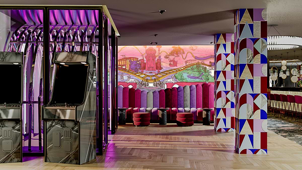 NYX Hotel Amsterdam Rembrandt Square - Representación conceptual del vestíbulo