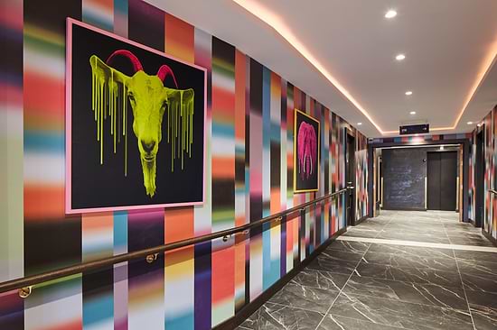Interior NYX Hotel Edinburgh