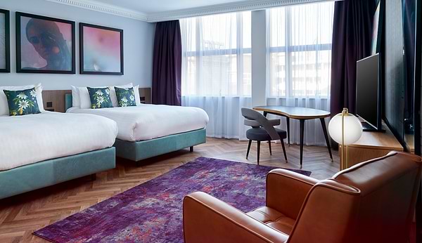 NYX Hotel London Holborn - Deluxe Space 2 King Beds