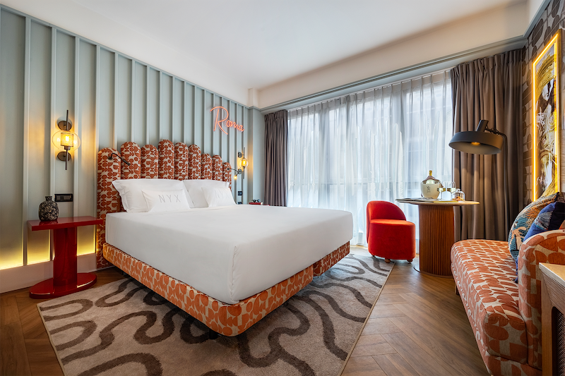 NYX Hotel Rome, room interior
