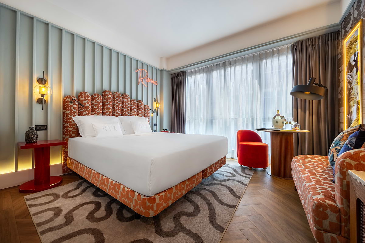NYX Hotel Rome - Zimmer (zu Illustrationszwecken)