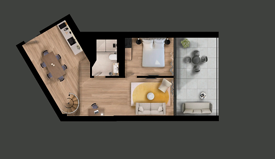 Acropolis View Penthouse Suite - Layout