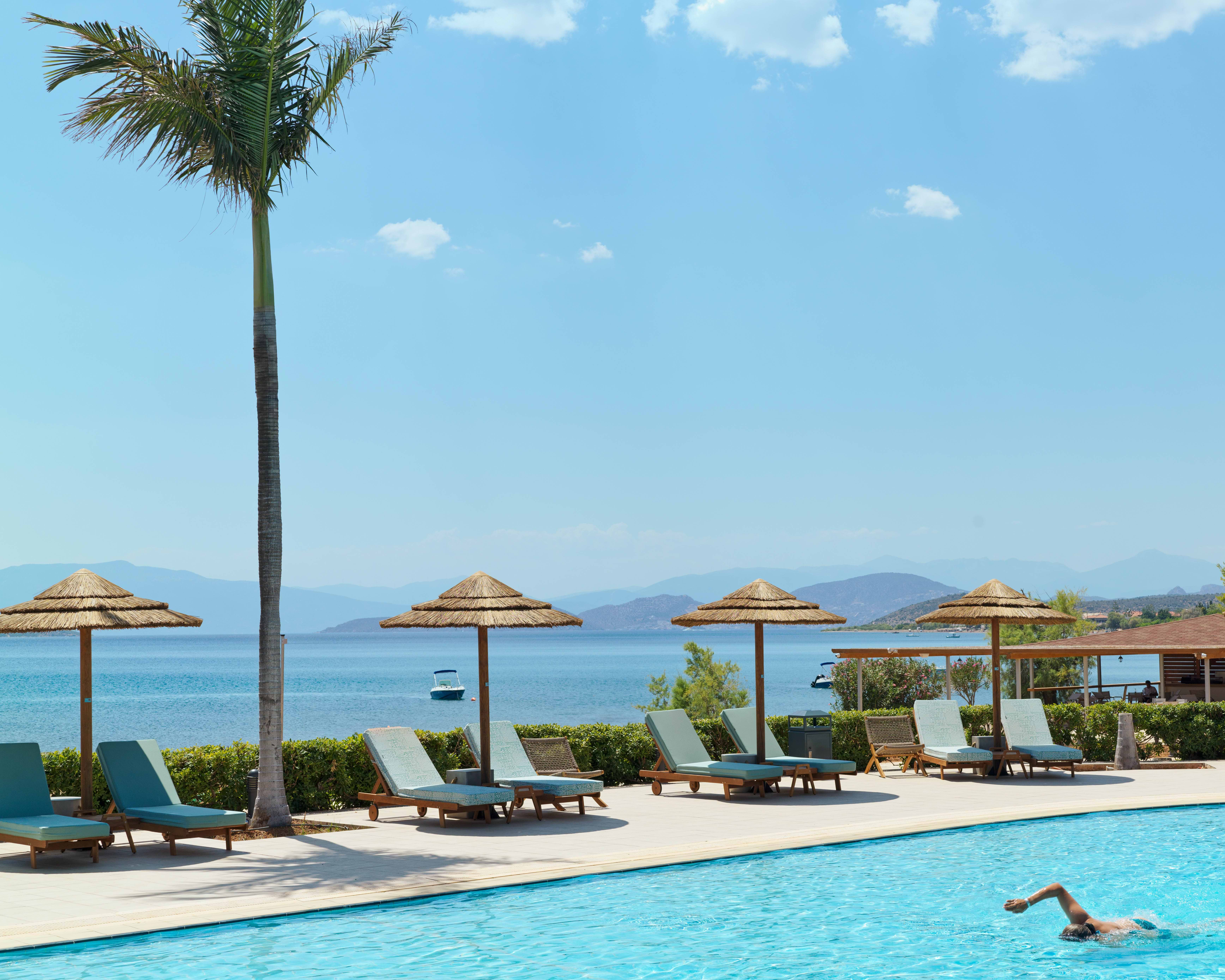 Outdoor Pool in the SEAFOS Resorts, Leonardo Hotels Cyprus