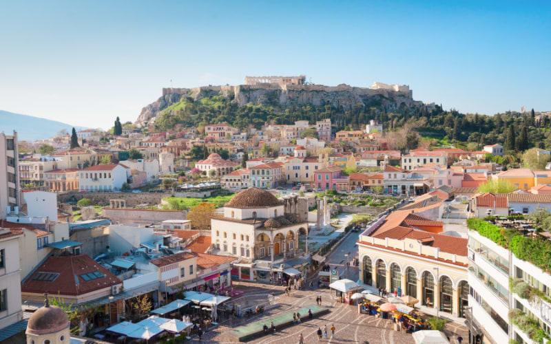 Plaka, Athen, Griechenland