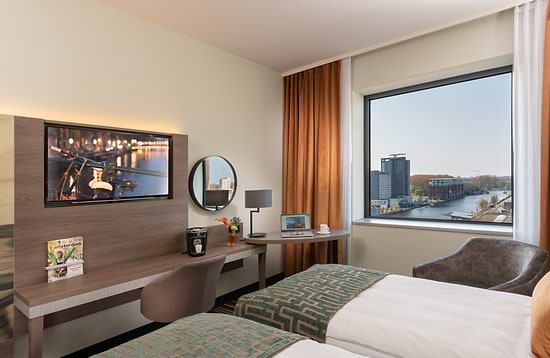 Leonardo Royal Hotel Amsterdam - Komfortzimmer mit 1 Zweibett